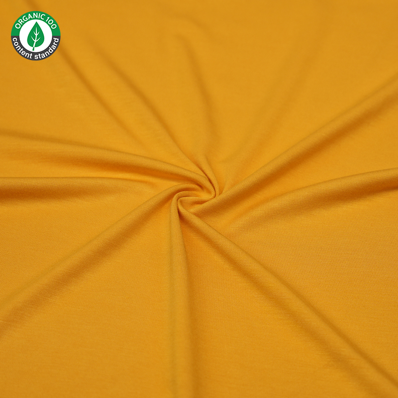 Fabraic gúna bambú/spandex orgánach orgánach